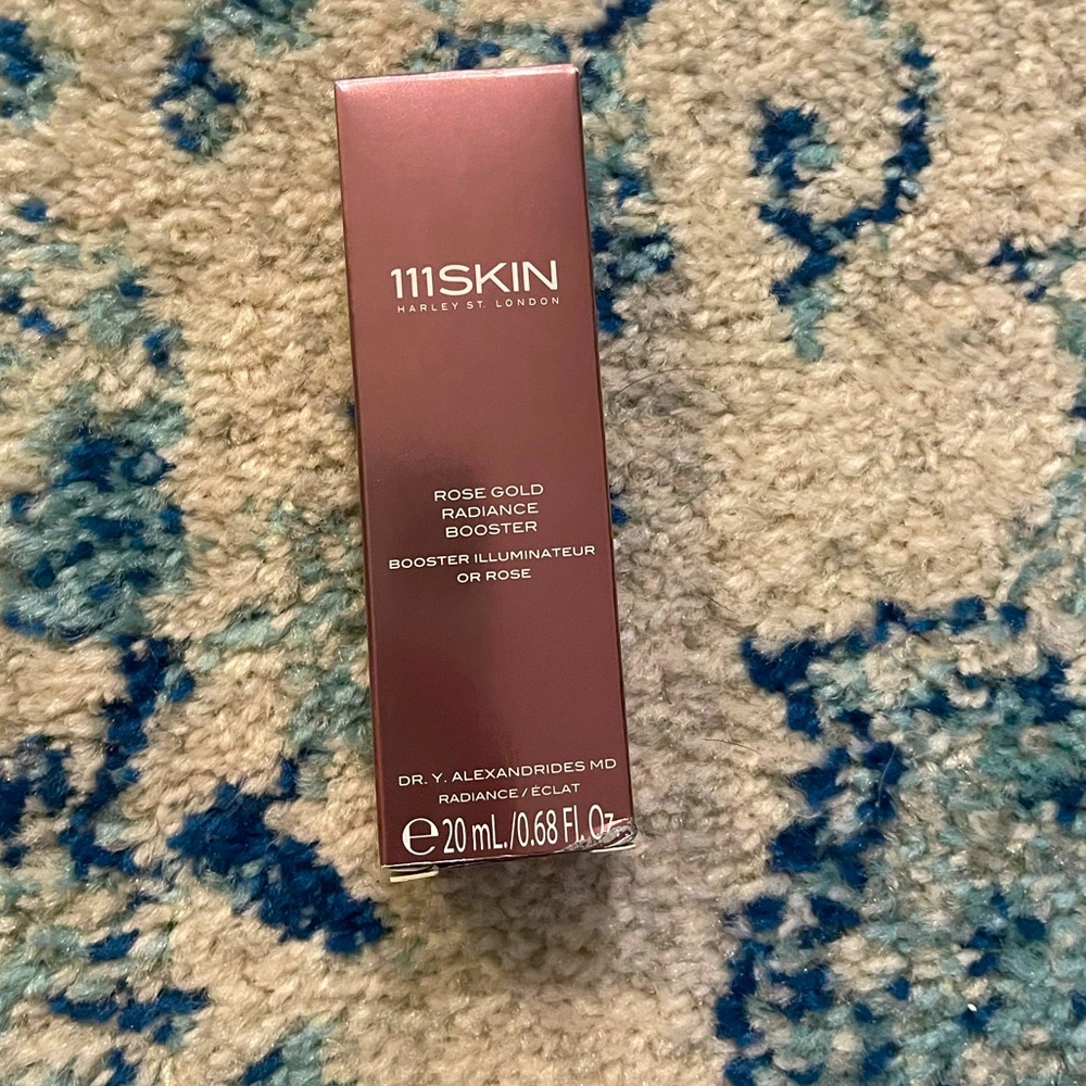 111skin rose gold radiance booster